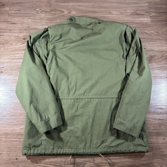 J Crew NX-631 M65 Military/Mechanic Field Jacket Men's XL Hooded Olive Green - Picture 8 of 8